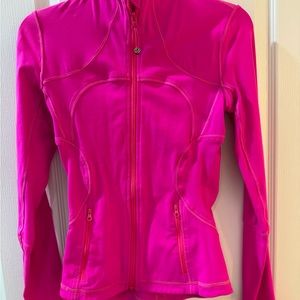 Lululemon hot pink jacket size 0 or 2
